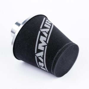 Ramair Medium Foam Filter Aluminium Base 90mm (3.5inch) OD Silver