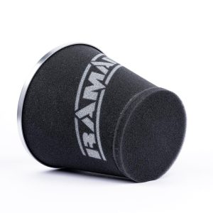 Ramair Foam Performance Universal Cone Air Medium Filter Coupler - 100mm (3.9inch) Silver
