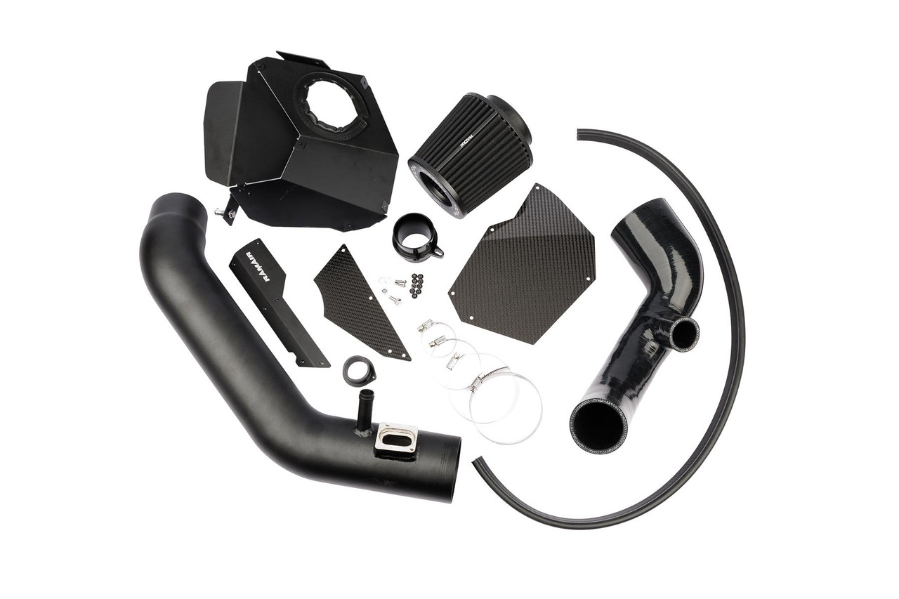 Performance Pleated Induction Kit With Carbon Lid to fit BMW 135i 235i M2 3.0T N55 - Afbeelding 2