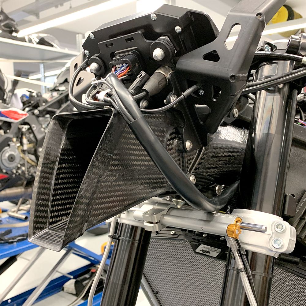 SBK intake air duct, OEM display CARBON - Afbeelding 2